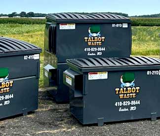 Commercial trash removal for businesses.